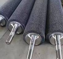 Factory Customized Hot-selling Industrial Steel Shaft Abrasive Nylon Wire  Brush Roller