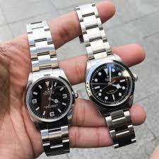 Wannabe Phenomenologist On Instagram 2008 Rolex Explorer Ref 114270 X 2019 Tudor Black Bay 36 Ref 78500 36mm Of Time Rolex Explorer Tudor Black Bay Rolex