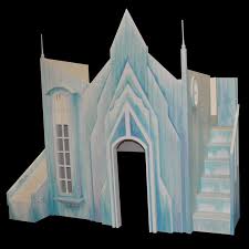 Frozen Ice Castle Bunk Bed Or Playhouse By Tanglewood Design Bunk Bed Designs Castle Bed Bunk Beds