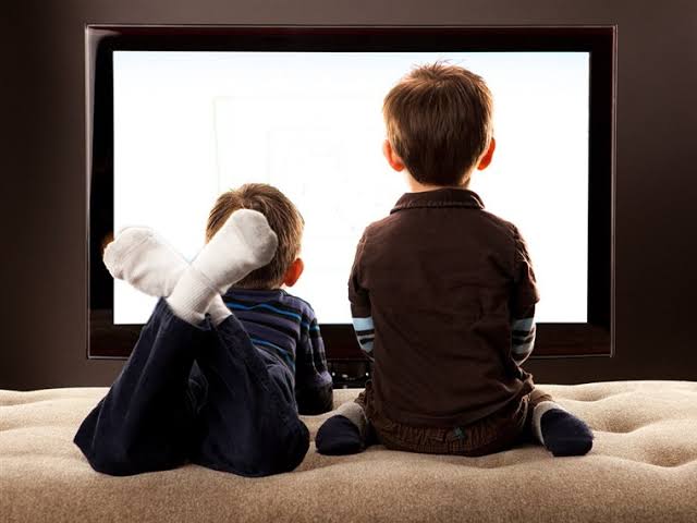 Image result for children watching TV"