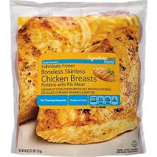 Food banks, free turkey, gravy, grocery coupon guide, jeffrey strain, overages, penny experiment, pillsbury, recycling, safeway, stuffing, thanksgiving, turkey. Signature Farms Frozen Boneless Skinless Chicken Breasts 40 Oz Safeway