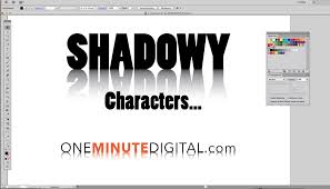 Create Type With A Shadow Or Reflection In Illustrator Illustration Tool Design Illustrator Tutorials