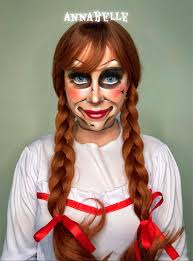 #halloween #annabelledoll #halloweencostume #annabellemakeup #spookyse...