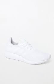 Black And White Running Shoes Womens Adidas Swift Run White Shoes Adidas White Shoes White Tennis Shoes White Running Shoes