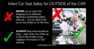 Car Seats Shopping Carts A Dangerous Combo Infant Car Seat Safety Car Seats Carseat Safety
