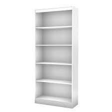 Mumford 71 X 31 Bookcase 79 95 Joss Main Product Bookcase Construction Material Recycled Laminated White Bookcase White Bookshelves 5 Shelf Bookcase