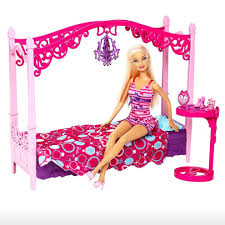 Barbie Toys 3y Glam Bedroom Furniture And Doll Set Shop Online Barbie Bedroom Glam Bedroom Barbie Toys