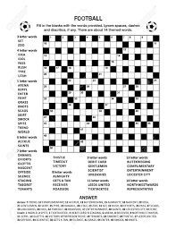 If you're looking for free jigsaw puzzles to play, look no further than these five websites. Football Soccer Themed 19x19 Criss Cross Kriss Kross Fill In The Blanks Crossword Puzzle Or Word Game English Language Suitable Both For Elder Children And Adults Answer Included Royalty Free Cliparts Vectors And Stock