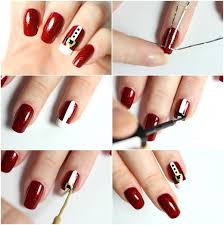 This one hits on a christmas classic—holly. Easy Christmas Nails Ideas Add To The Festive Spirit Of The Season