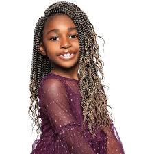 The box braids give a unique texture to your hair. Kids Braiding Beauty Depot O Store