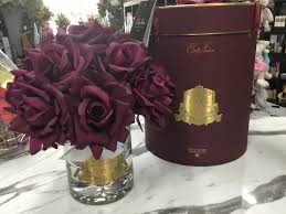 Their characteristic is amazing because the flower head is not easily broken by folding. Cote Noire Real Touch Rose Vase Scented With French Parfum