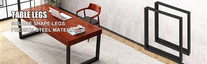 1stdibs.com has been visited by 100k+ users in the past month Amazon Com Vevor Set Of 2 Steel Table Legs 17 Height 16 Wide Dining Table Legs Heavy Duty 3 1 Width Box Section Square Table Legs 17x16x3 1 Inch Black Color Industrial Country Style Metal Dining Legs Everything