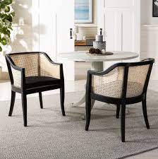 Judith patio dining chair with cushions (set of 2) $1,000 ($500 per item) $1,069. Rina Dining Chair Dining Chairs Cane Dining Chairs Solid Wood Dining Chairs