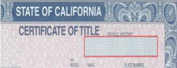 The title insurance will be affected since there will be changes in the ownership. Branded Titles California Dmv