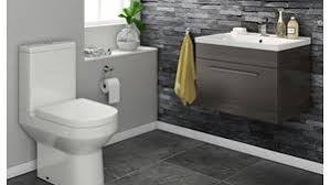 In a small bathroom, you will want to place the accent wall on the back wall. Ensuite Bathroom Ideas Drench