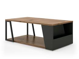 The coffee table with storage type can keep your living room, bedroom, office or study room tidy and organized. Temahome Albi Low Wooden Coffee Table With Integrated Magazine Rack