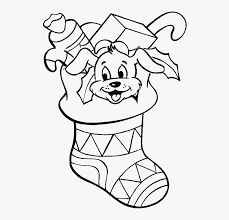 Explore 623989 free printable coloring pages for your kids and adults. A Puppy Dog In A Christmas Stocking Coloring Christmas Stocking Coloring Pages Printable Free Transparent Clipart Clipartkey