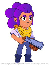 Shelly shenoy was born in denver, colorado as michelle e. Learn How To Draw Shelly From Brawl Stars Brawl Stars Step By Step Drawing Tutorials