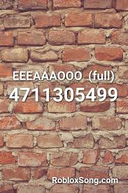 Love someone roblox music code roblox diss track. Visit To Explore More Eeeaaaooo Full Roblox Id Roblox Music Codes Roblox Aug 6 2020 Find Roblox Id For Track Eeeaaaooo Fu In 2021 Roblox Need Love Coding