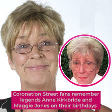 REMEMBERING MAGGIE JONES Margaret Jones was an English actress, best known  for playing Blanche Hunt in the British soap opera Coronation Street, a  role which she first portrayed in 1974 and played