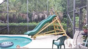 Over the past 10 years, pool slides have gained a great deal of popularity in the backyard pool. Homemade Pool Slide Diy Swimming Pool Swimming Pool Slides Pool Slide Diy