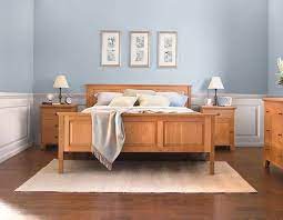 Shaker Raised Panel Bed Vt Made Shaker Style Beds Bedroom Furniture Oak Bedroom Furniture Wood Bedroom Furniture Furniture