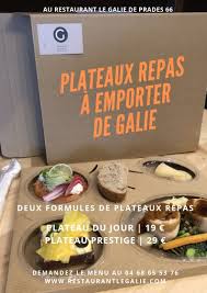 Le Galie Prades Plats A Emporter Restaurant Gastronomique