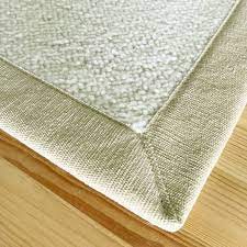 Maybe you would like to learn more about one of these? Tapis Sur Mesure Ecru En Laine Bouclee Finition Gansee Beige Inspiration Luxe