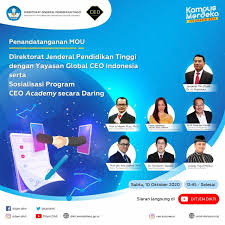 Our experties are waiting for you best way to represent your next business. Dorong Kemunculan Ceo Baru Yayasan Global Ceo Indonesia Teken Mou Dengan Ditjen Dikti