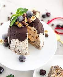 Crumble these crunchy hard candies atop a cake, bake it in a slice of chocolate heaven, or sprinkle it over a cool ice cream dessert. Fruchocs Christmas Ice Cream Pudding Recipe