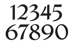 This format is supported only for integral types. Number Stencil 4 French Chic Font Numbers 0 9 For Painting Signs Fabric Wood Canvas Airbrush Crafts Mai Number Stencils Number Fonts Number Tattoo Fonts