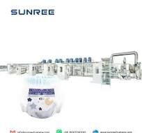 High Speed Full Servo Q-type Baby Pull-ups Pant Diaper Manufacturing Machine