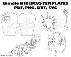 Great Snap Shots Hibiscus Template Tips Develop Tropical Hibiscus Regarding A Large Striking Appearance I Paper Flower Template Flower Template Leaf Template