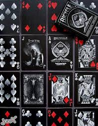 Bicycle Black And Gold Playing Cards Shadow Masters Bicycle Playing Cards Playing Cards Art Card Art Playing Cards Design