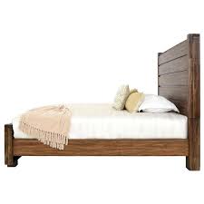The aspen queen bed side rails have a clearance of 7 inches, and a support slat height of 12.5 inches. Aspen Queen Panel Bed El Dorado Furniture