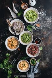 Rainbow Longevity Noodles For Chinese New Year Made With All Natural Vegetarian Ingredients And Served In Thai Food Photography Food Vegetarian Thai Recipes