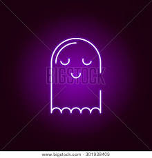 Ghost Icon Neon Style Vector Photo Free Trial Bigstock Inspired by loona with some matching loona icons for you to use.