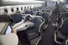 The aircraft cabin in three class configurations has 305 passenger seats. Boeing 777 Reward Flying