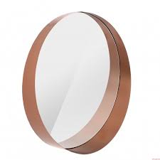 Certains de nos miroirs ronds sont équipés d'une tablette, pratique pour y poser du maquillage ou un bibelot. Miroir Rond 60 Cuivre Loft Apori Sp Z O O