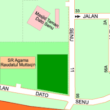 Taman dato senu sentul map. Map Of Jalan Taman Dato Senu
