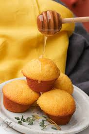 You can also add some of this batter to a waffle iron and make cornbread waffles then top with some chili, cheese, tomatoes, avocadoes. Honey Cornbread Muffins Our Zesty Life