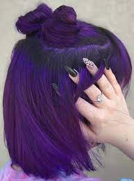 Looking for a salon that can give you the hair you have always dreamed of? Hair Haircolor Tumblr Photography Dark Purple Hair Color Dark Purple Hair Hair Color Purple