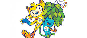 Belgische medailles olympische spelen 2016. Mascottes Rio Heten Vinicius En Tom Team Belgium