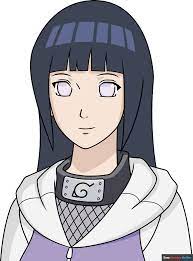 How to Draw Hinata Hyuga from Naruto - Really Easy Drawing Tutorial
