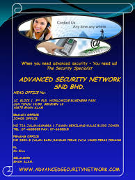 Be a part of our fast growing team and join our expanding network of agents. Advanced Security Network Sdn Bhd Ppt Video Online Download