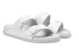Birkenstock Arizona White Leather 1774 Arizona White Tiina The Store In 2020 Two Strap Sandals Arizona Style Birkenstock