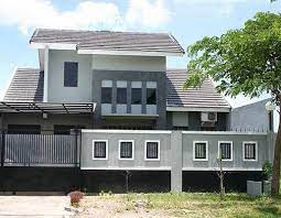 Selain tampilannya yang cantik dengan mengusung tema natural batu alam untuk pagar rumah anda dapat dipasang secara simetris, hanya batu alam saja, atau dapat pula anda kreasi dan padu padankan. 31 Desain Model Pagar Tembok Minimalis Modern Elegan Ideas House Design Compound Wall Design Fence Design