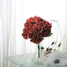 We did not find results for: Home Decor Dried Flower Look Silk Garden Flowers Burgundy Hydrangea Craft Fake Bunch Bush Home Garden