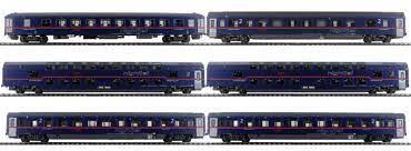 Diesmal geht es bei jungfernfahrt um das wagenset ls models 97022 mit sechs wagen des nightjet euronight 421 von düsseldorf nach innsbruck. Ausverkauft L S Models Mw1810ac 6 Tlg Set Nightjet Berlin Zurich Obb Ac Spur H0 Online Kaufen Bei Modellbau Hartle