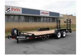 Bri Mar EH20-10LE Hdls Flatbed Trailer